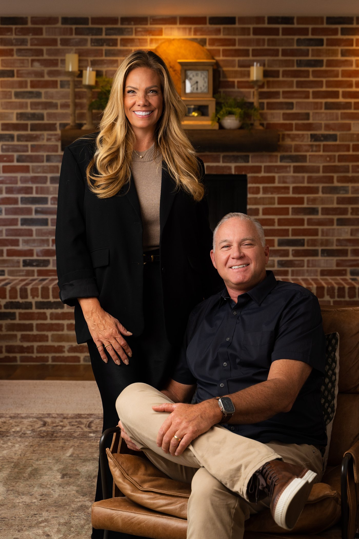 Slade and Becky Gibson, owners of Trinity Homes Remodeling